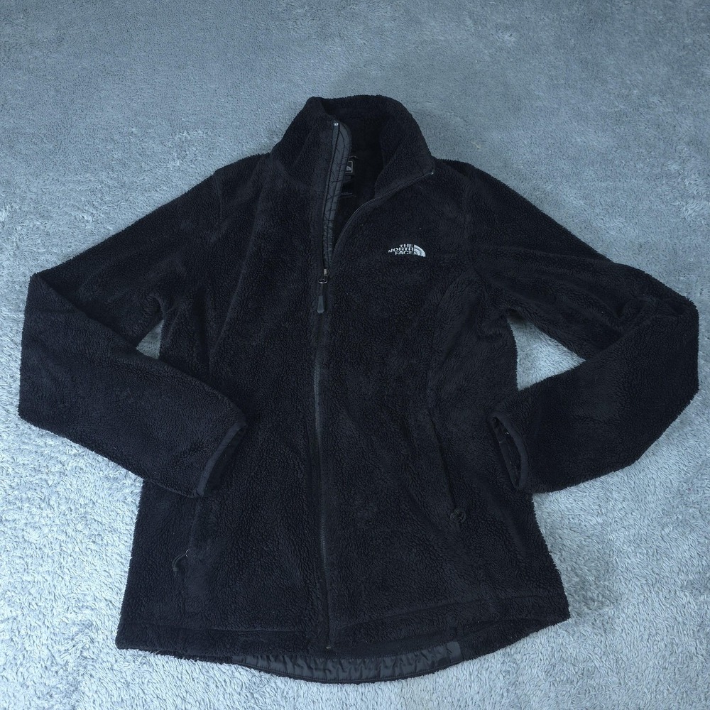 The North Face Osito Jacket Womens Small Black Full Zip Fleece NF00C782